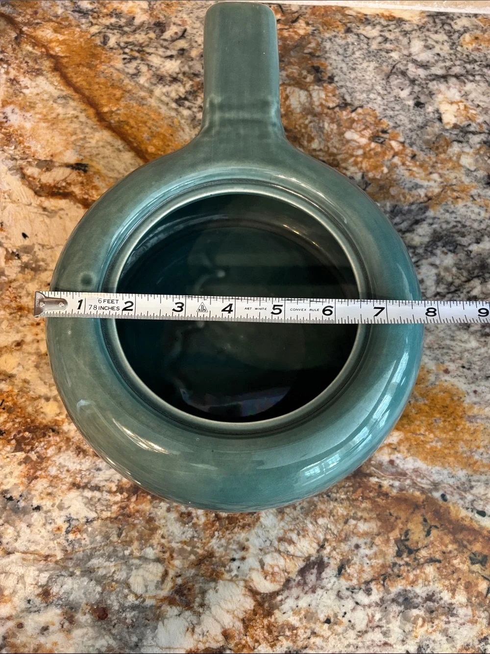 Vintage MCM Russel Wright Seafoam Green Ceramic Bean Pot